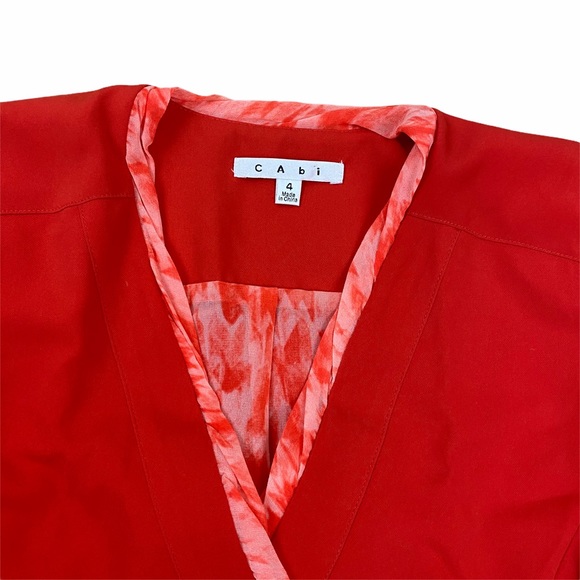 Cabi Jane Wrap Peplum Jacket Blazer Top 4 - Picture 6 of 9